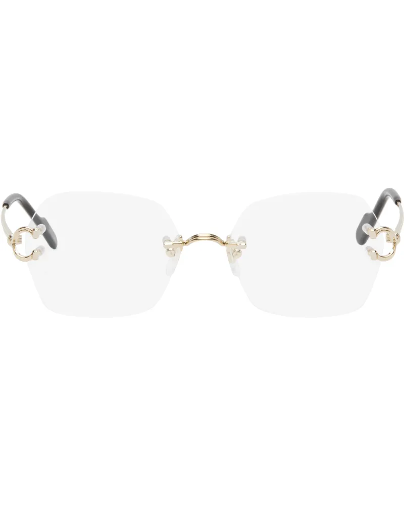 Cartier Gold 'Signature C de Cartier' Glasses 001