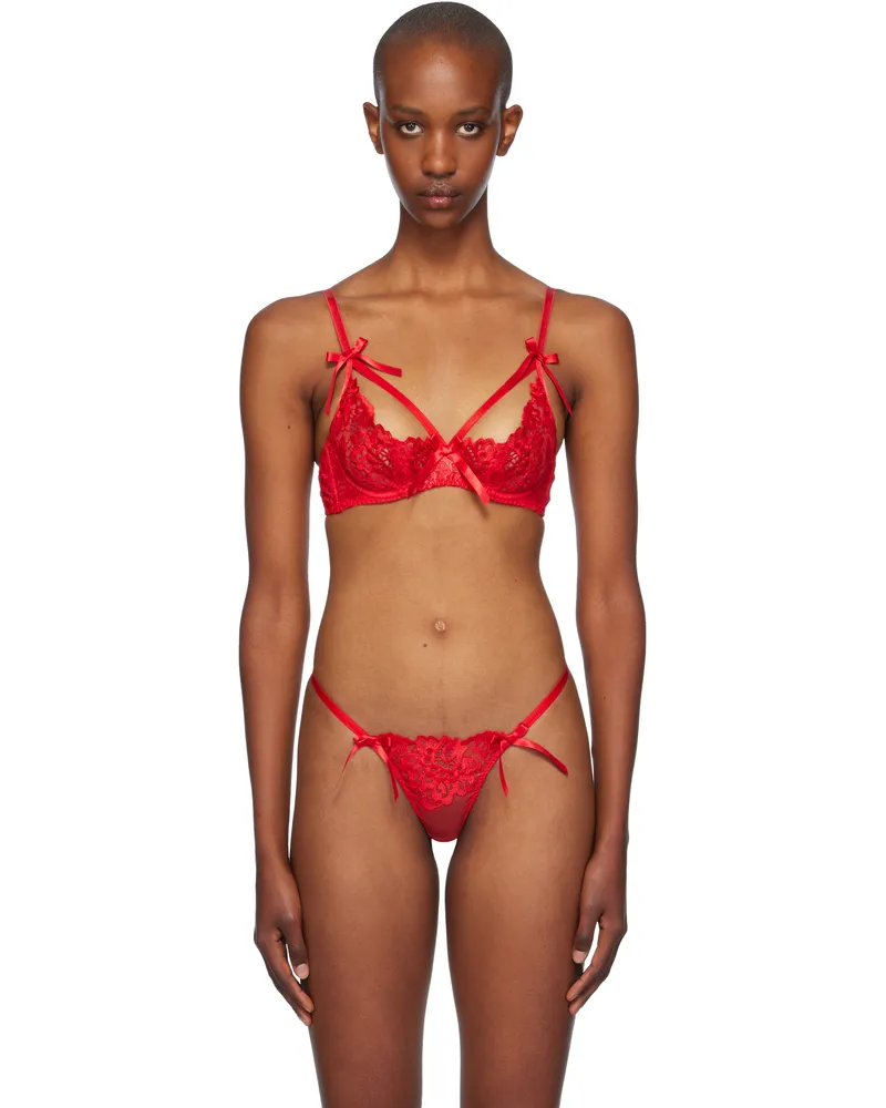 Agent Provocateur Red Cendrillon Bra 600000