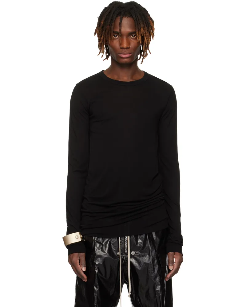 Rick Owens Black Hollywood Basic LS T-shirt 09