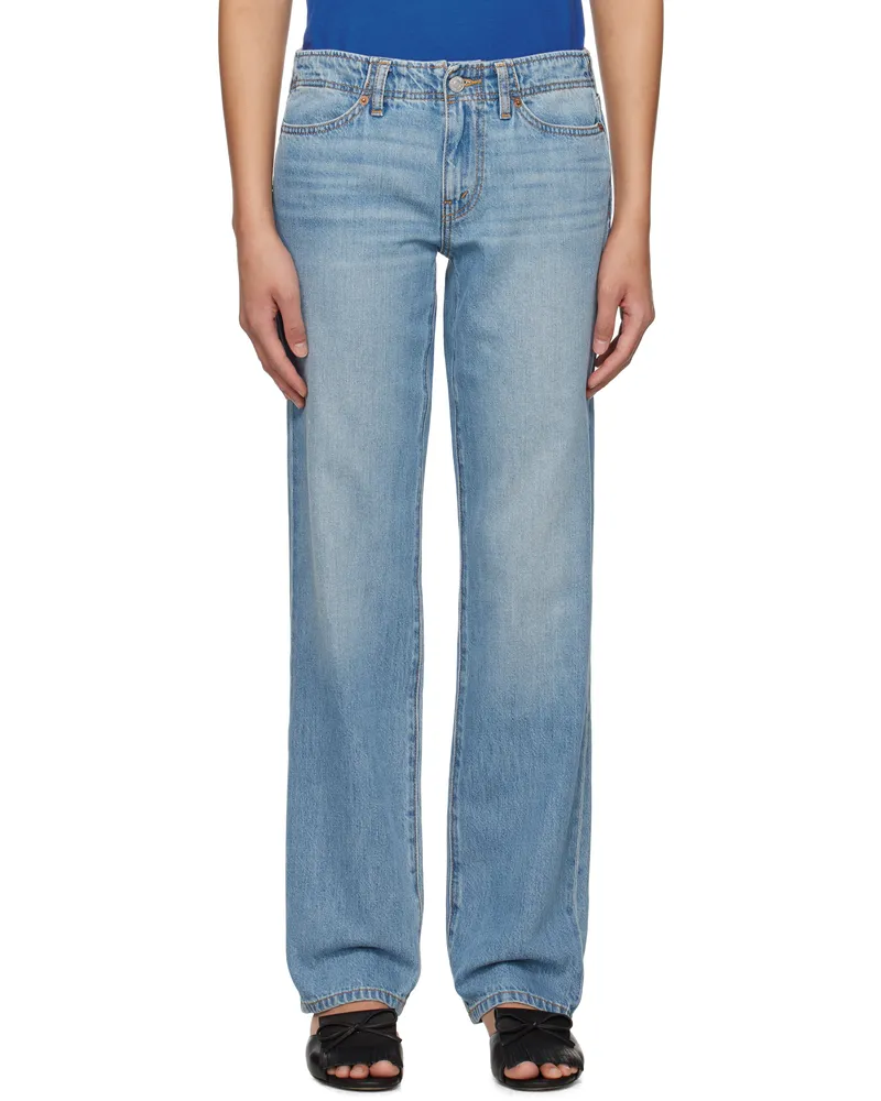 RE/DONE Blue 'The Sanasa' Jeans Media