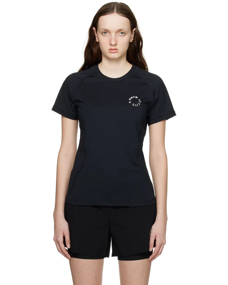 7 DAYS Active Black Training T-Shirt 001