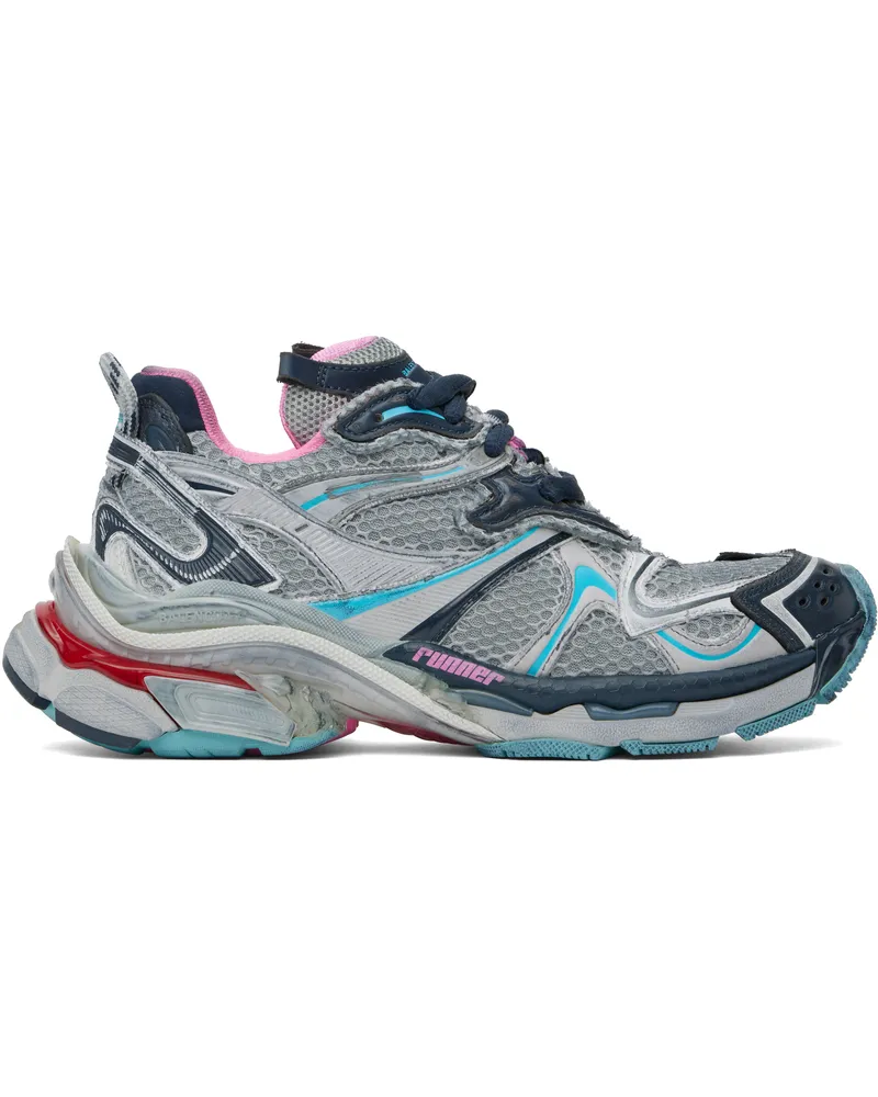 Balenciaga Gray Runner 2.0 Sneakers 1045