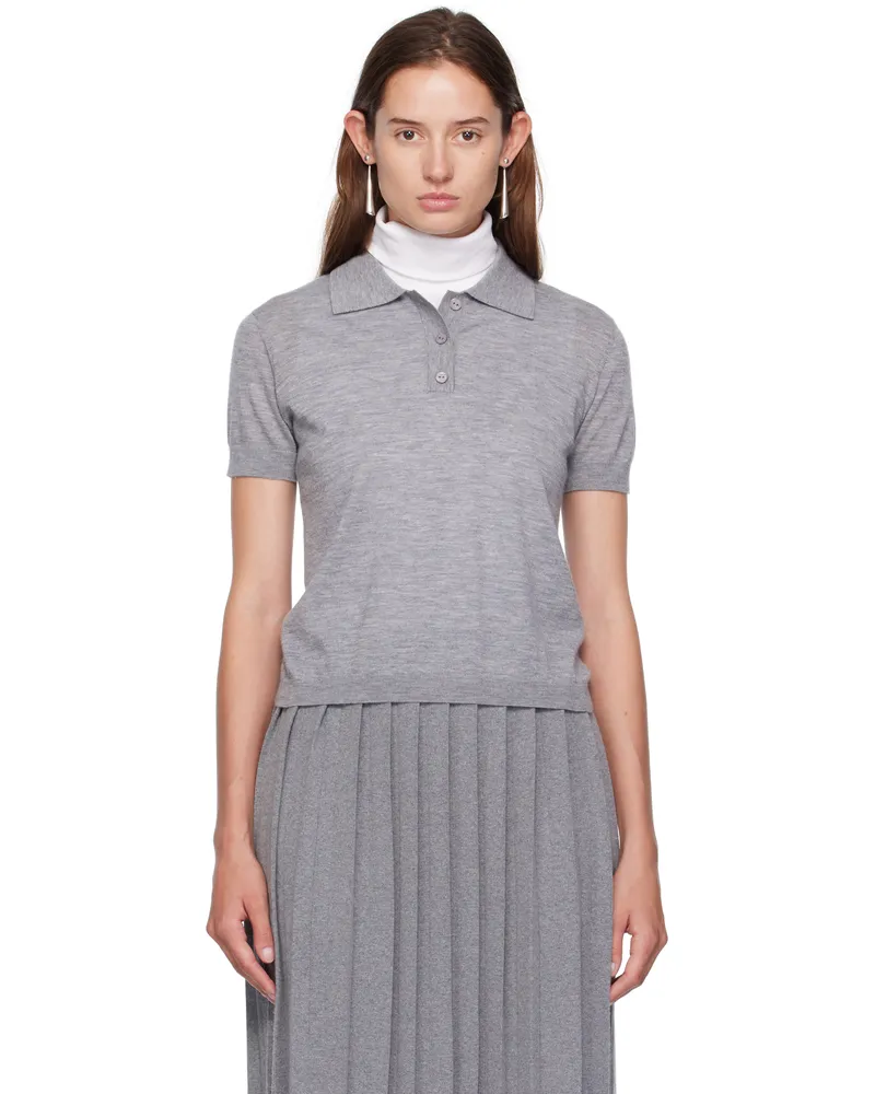 Lisa Yang Gray Nai Polo Dark
