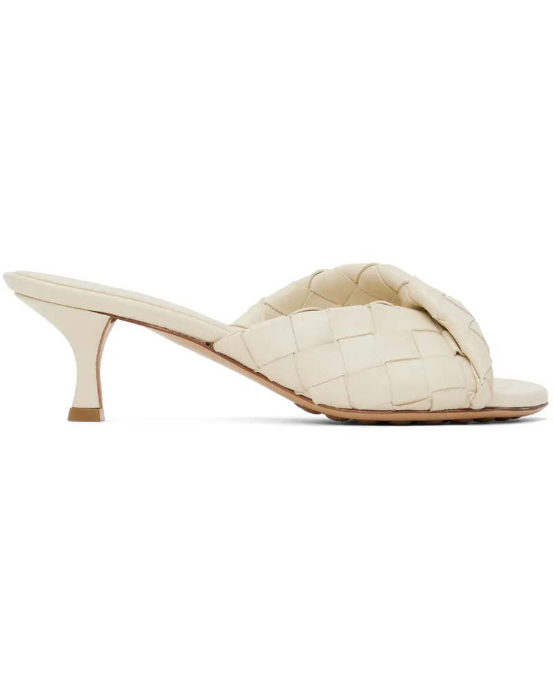 Bottega Veneta Off-White Blink Mules 9031