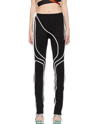 OTTOLINGER Black Strappy Leggings Black