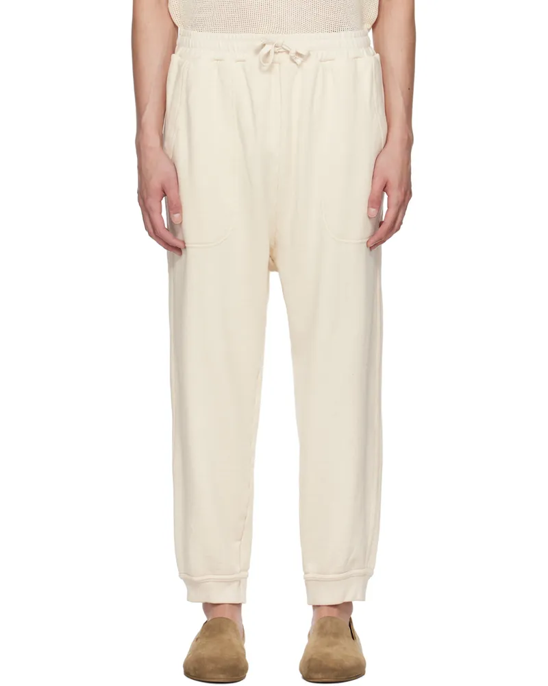 Jan-Jan Van Essche Off-White O-Project Drawstring Sweatpants Kinari