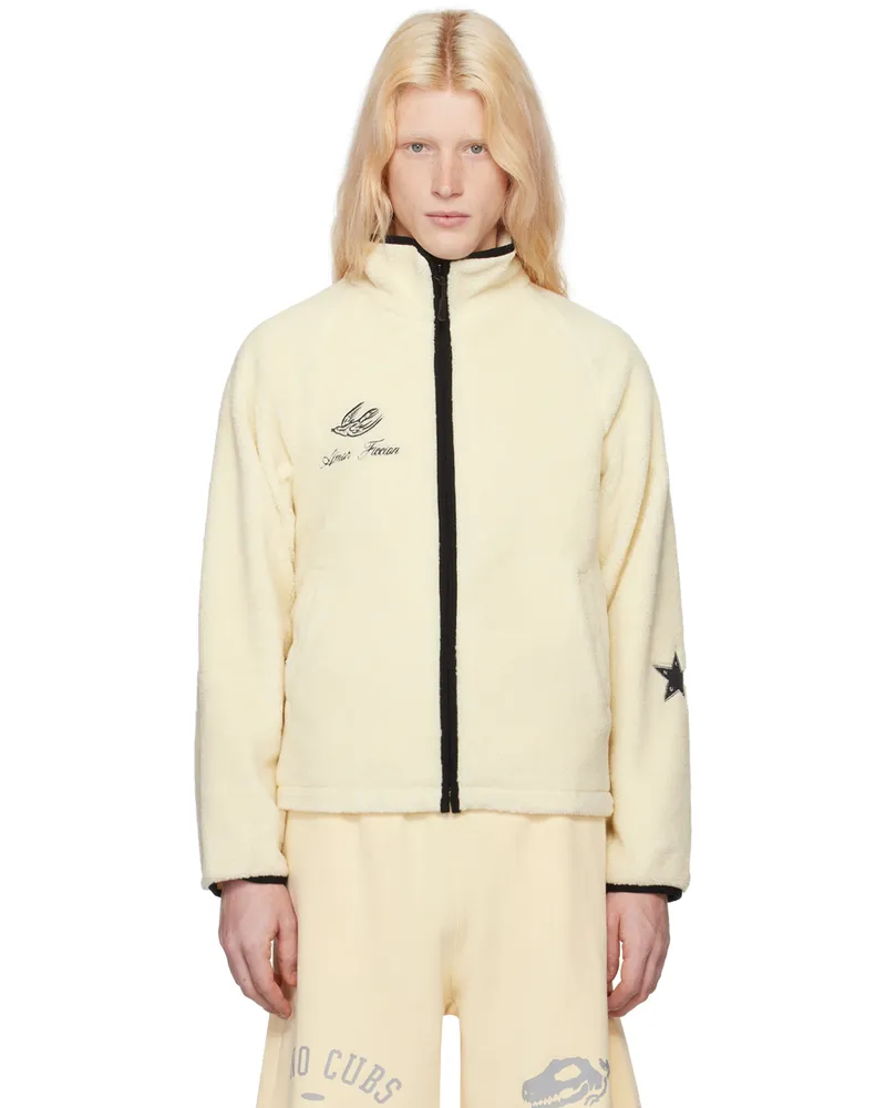 Kijun Off-White Patch Jacket Ivory