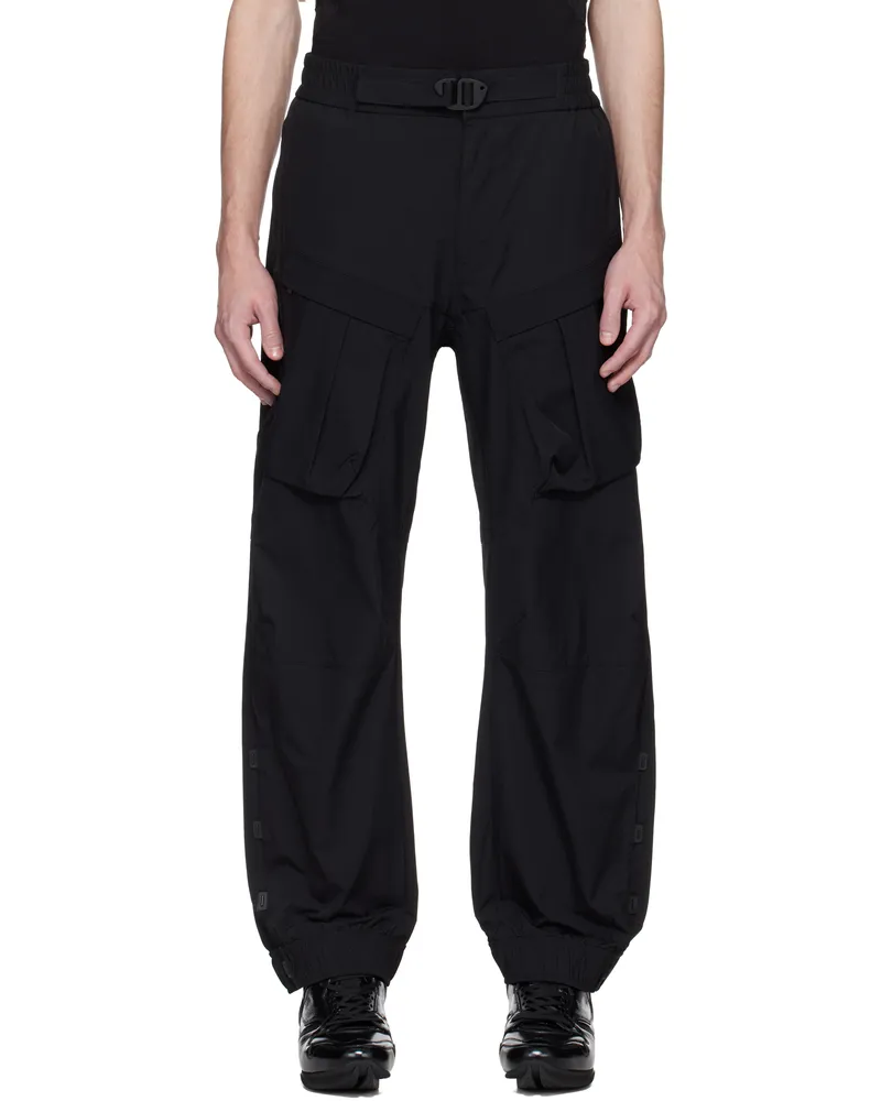 A. A. Spectrum Black Explotek Cargo Pants Black