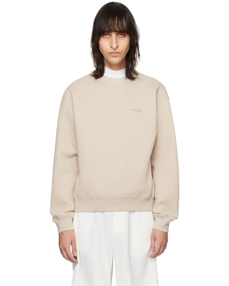 Mackage Beige Julian Sweatshirt Trench