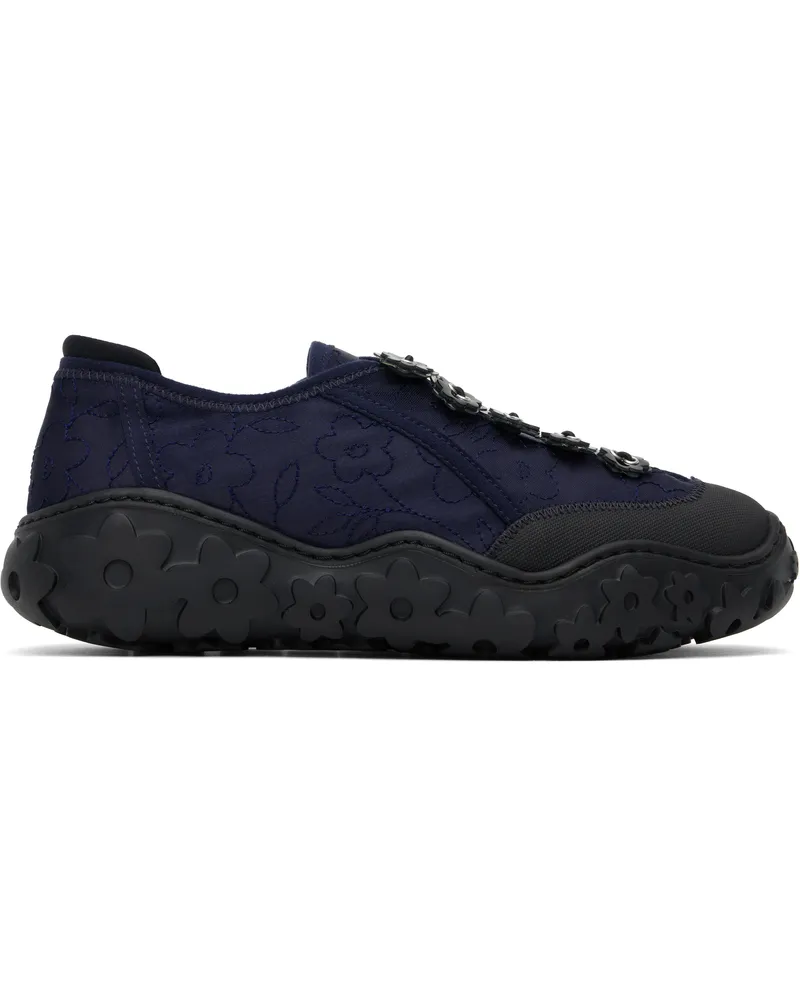 Cecilie Bahnsen Navy Alina Sneakers Dark