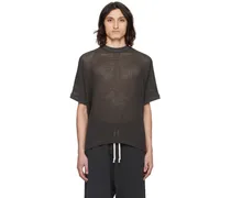 Gray O-Project Loose-Fit T-Shirt