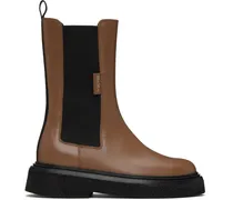 Brown English Chelsea Boots