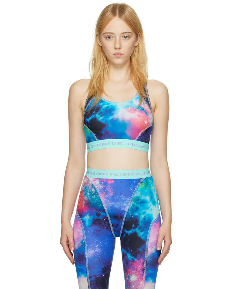 Versace Jeans Multicolor Space Couture Tank Top Ems3