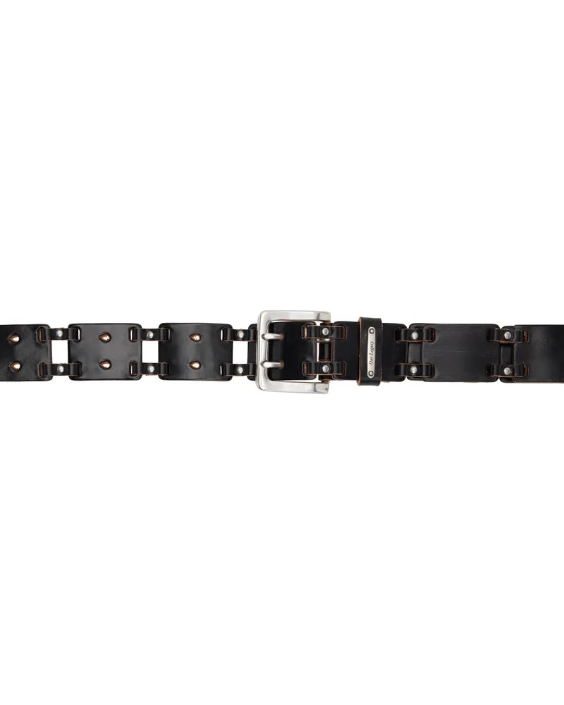 Our Legacy Black Distributed Belt Black