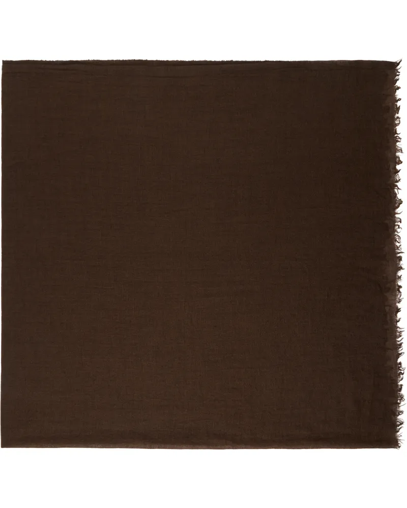 Rick Owens Brown Hollywood Ginny Scarf 14