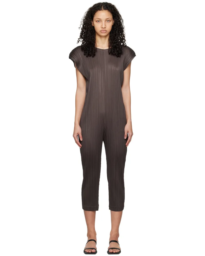 Issey Miyake Gray Monthly Colors January Jumpsuit 18