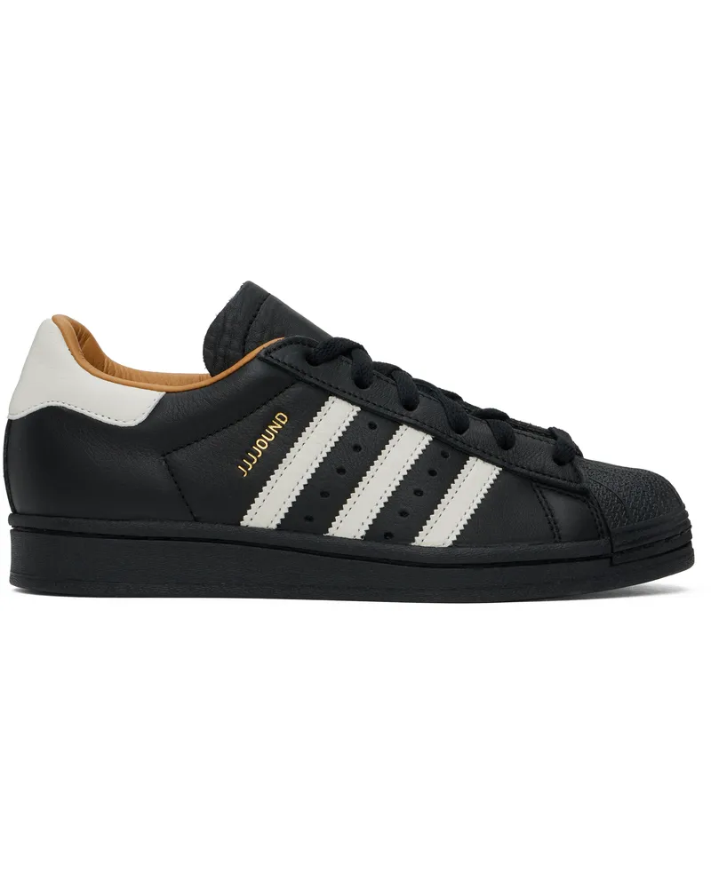 adidas Black JJJJound Edition Superstar Sneakers Core