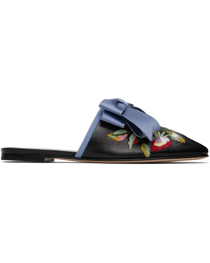 Valentino Garavani Black Beauregard Slip-on Loafers Cwg