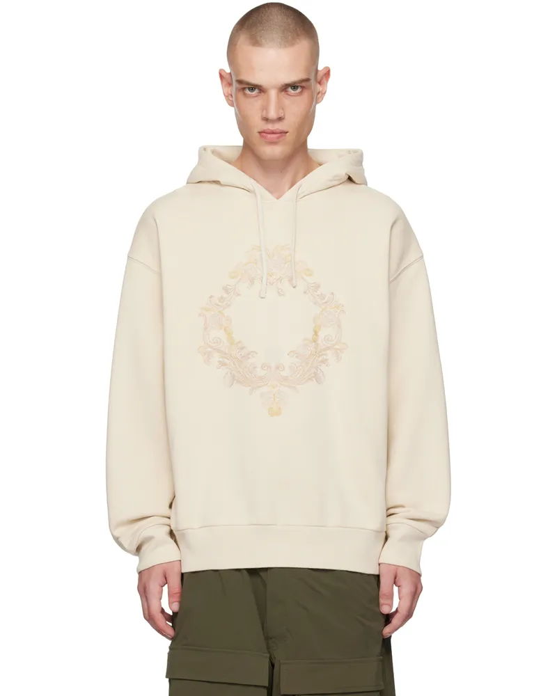 Givenchy Beige Baroque Hoodie 267-clay