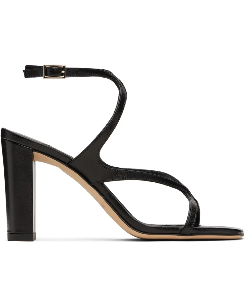 Jimmy Choo Black Azie 85 Heeled Sandals Black