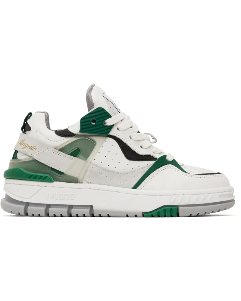Axel Arigato White & Green Astro Sneakers White