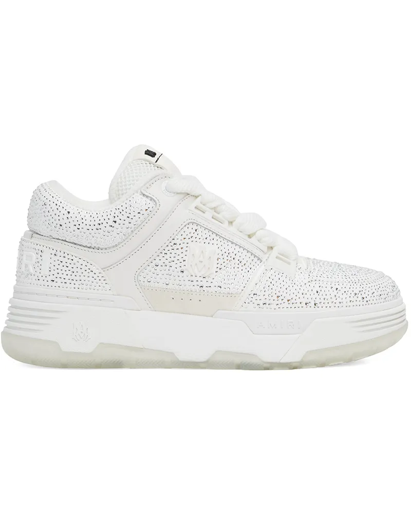 Amiri White Crystal MA-1 Sneakers White
