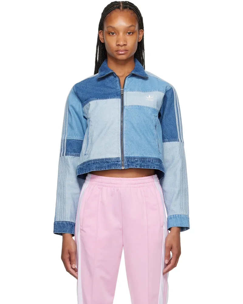adidas Blue KSENIASCHNAIDER Edition Denim Jacket Light
