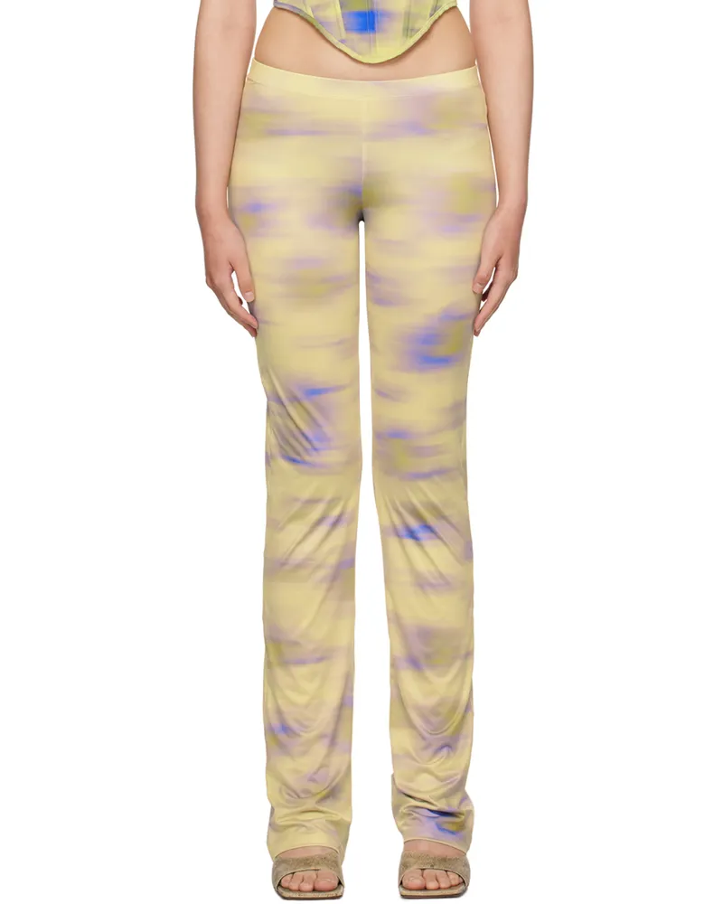 BINYA Yellow Mito Trousers Cayena