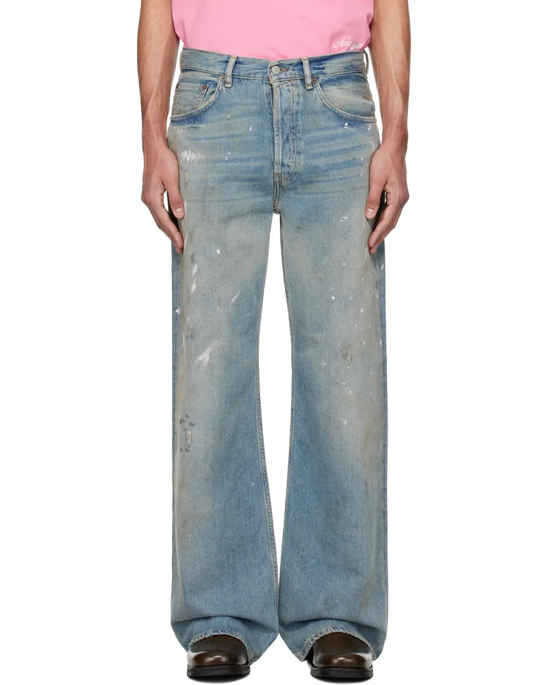 Acne Studios Blue Loose Fit 2021M Jeans 228