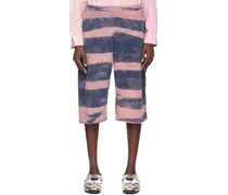 SSENSE Exclusive Navy & Pink Shorts