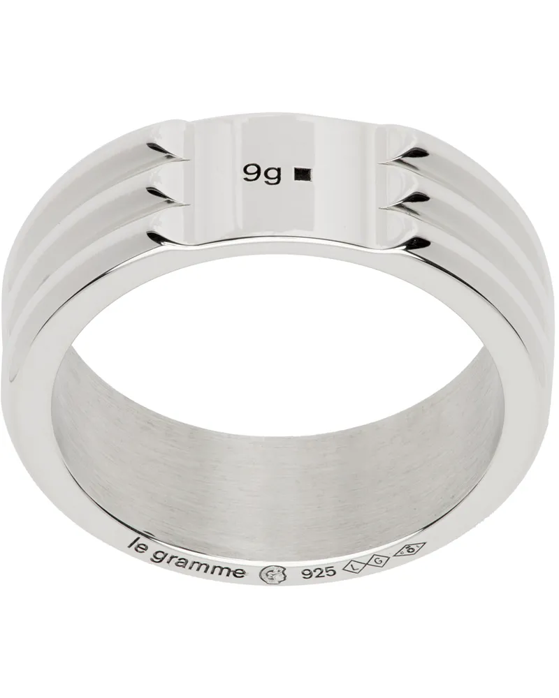 Le Gramme Silver 'Le 9g' Gordon Ring