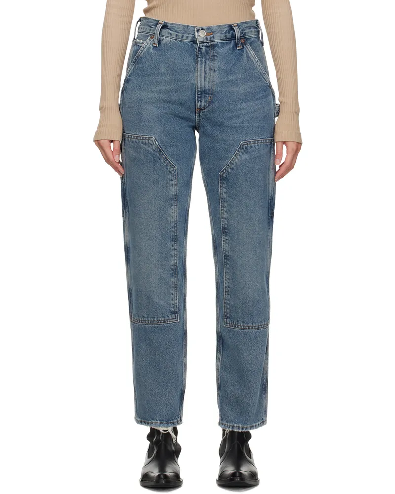 AGOLDE Blue Rami Jeans Repetition