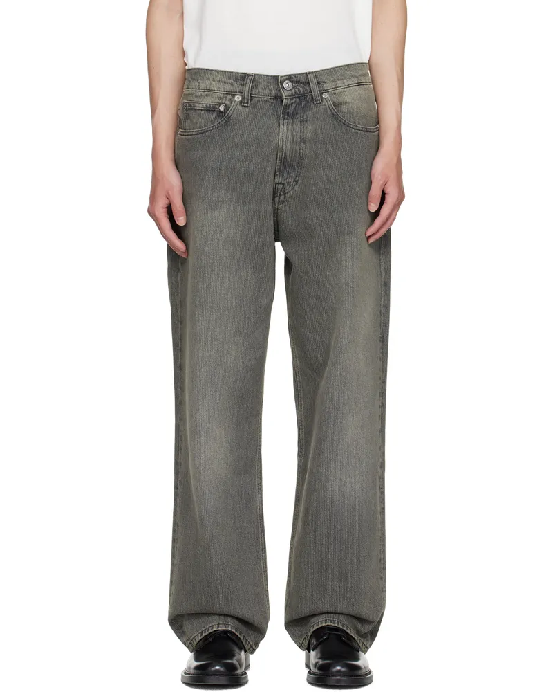 Our Legacy Gray Third Cut Jeans Ash