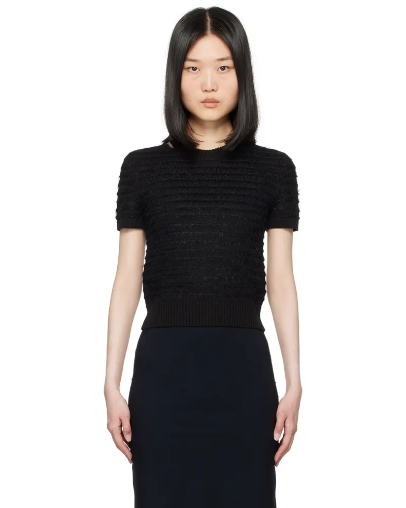 Maison Margiela Black Striped Sweater 961