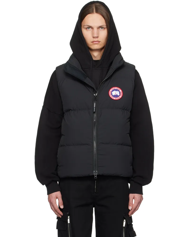 Canada Goose Black Lawrence Down Vest Black