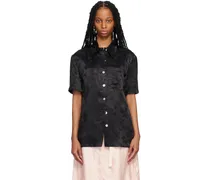 SSENSE Exclusive Black Embroidered Shirt