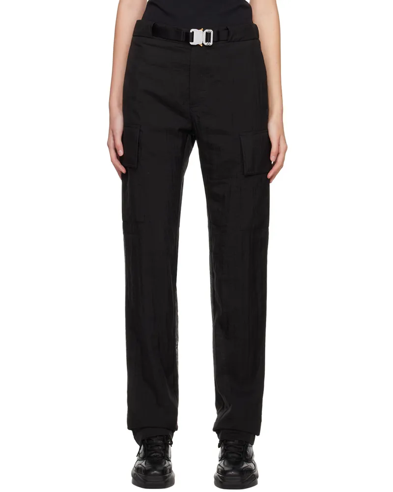 1017 ALYX 9SM Black Cargo Trousers Black