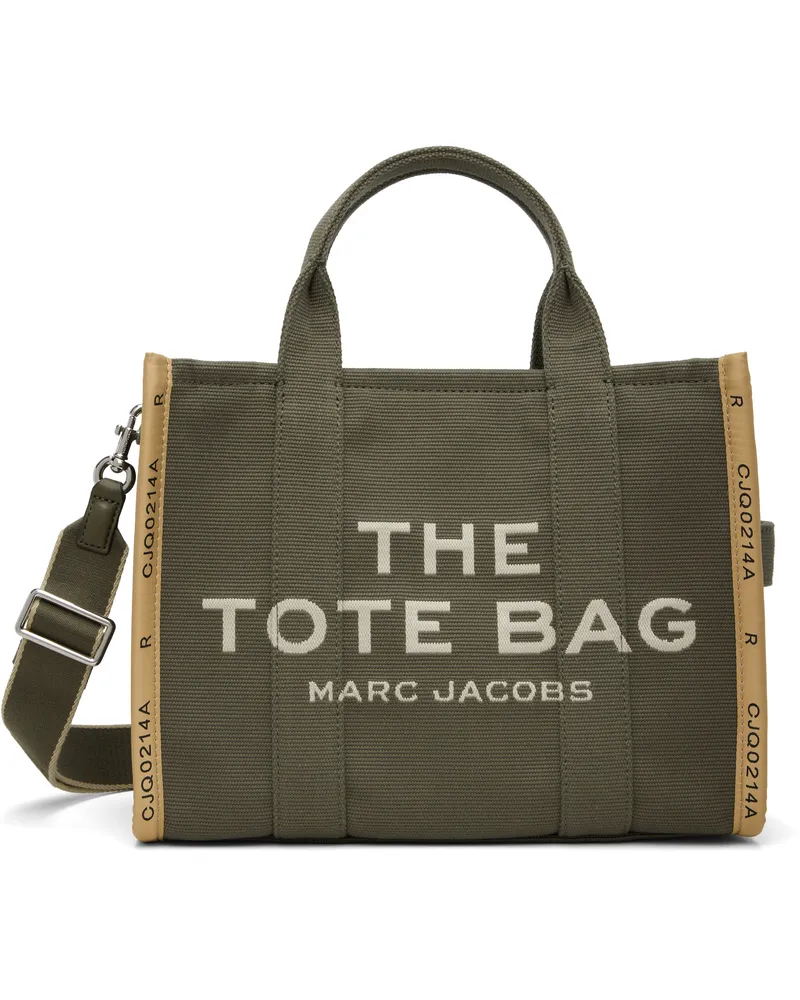 Marc Jacobs Khaki 'The Jacquard Medium' Tote 365