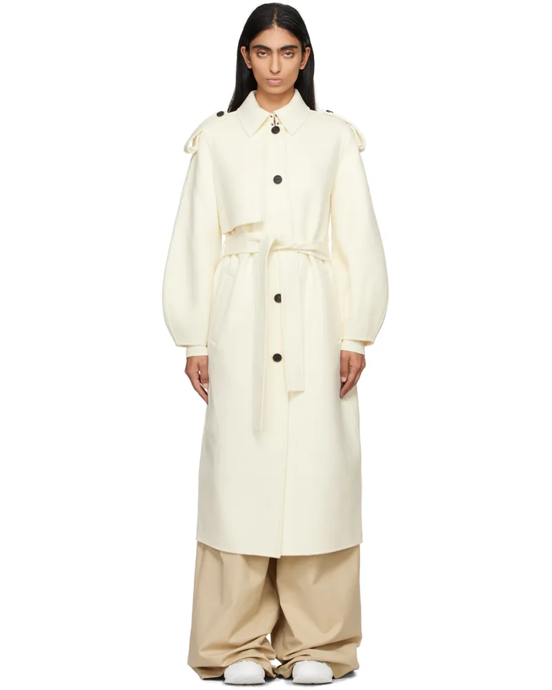Mackage Off-White Ceyla Coat C0253