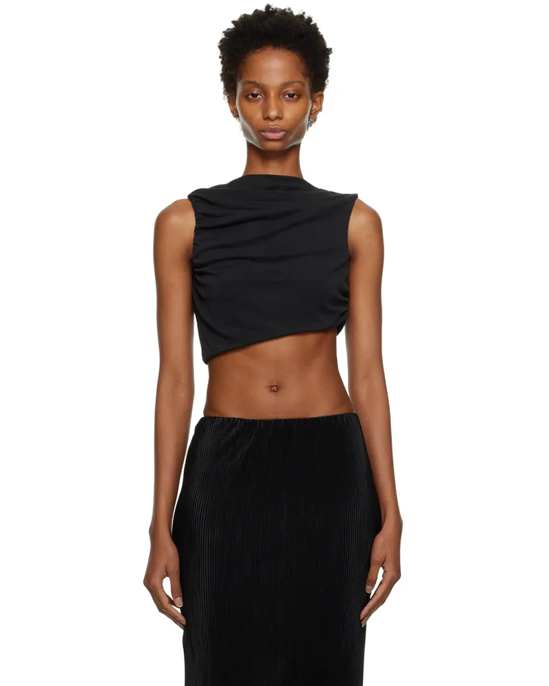 THIRD FORM Black Marble Tank Top Washed