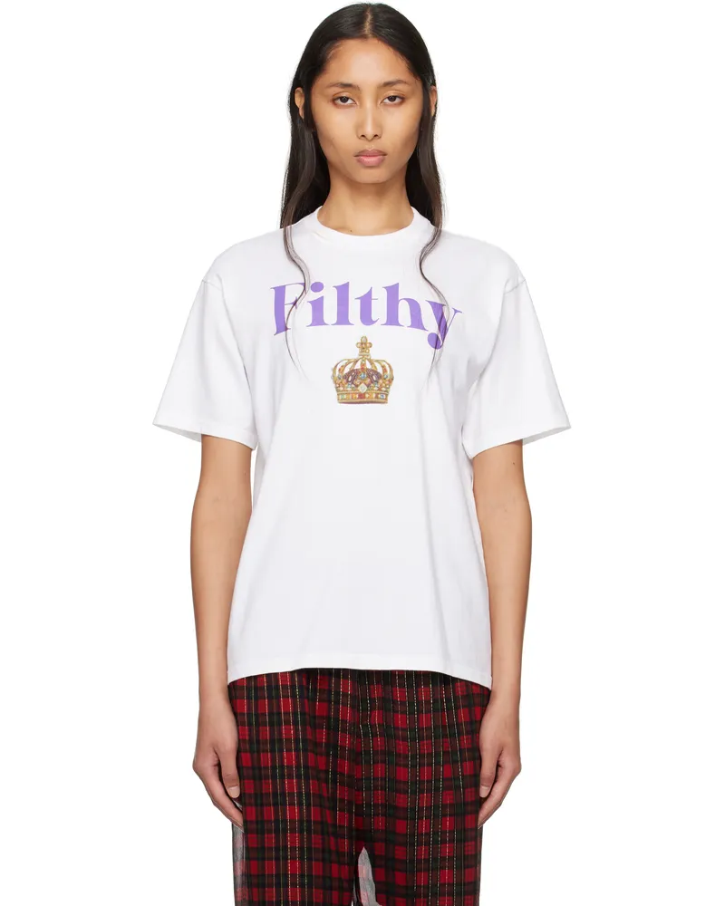 Undercover White 'Filthy' T-shirt White
