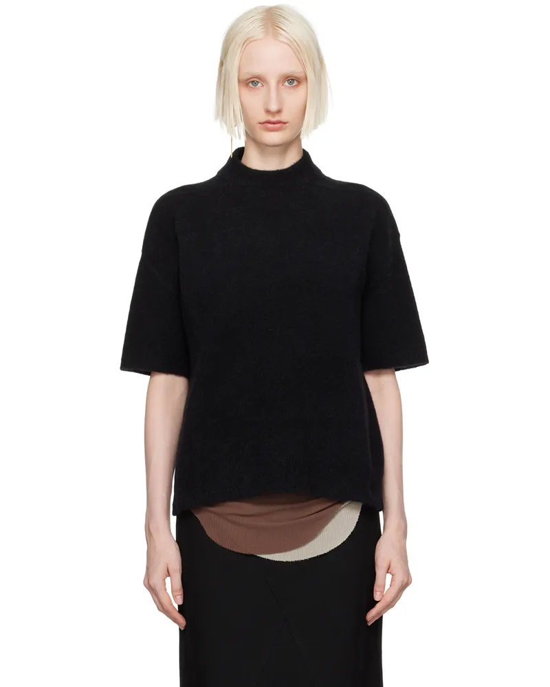 Rick Owens Black Porterville Tommy T Sweater 09