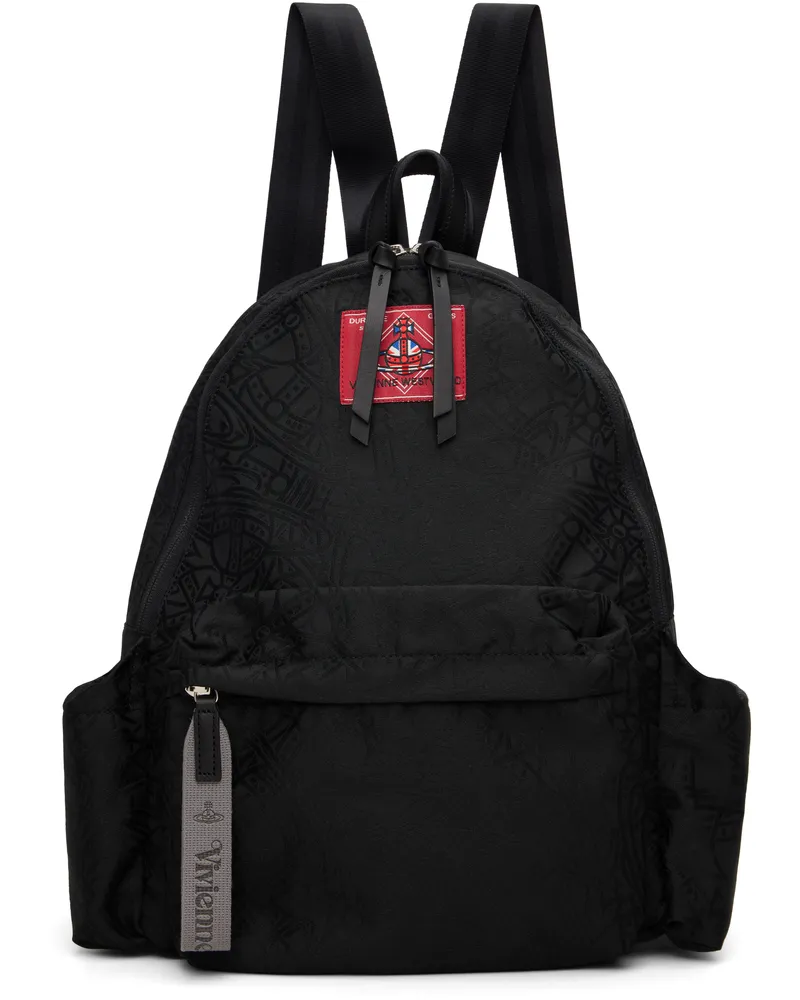 Vivienne Westwood Black George Backpack N401