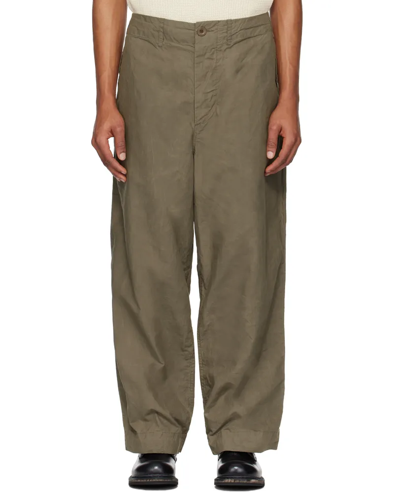 Casey Casey Taupe Abel Trousers Tarmac