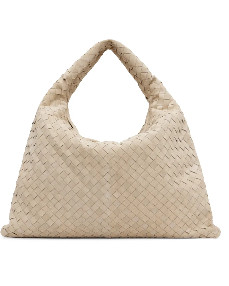 Bottega Veneta Beige Large Hop Bag 9614