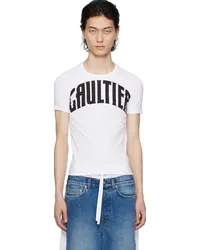 Jean Paul Gaultier White 'The Gaultier' T-Shirt 0100-white