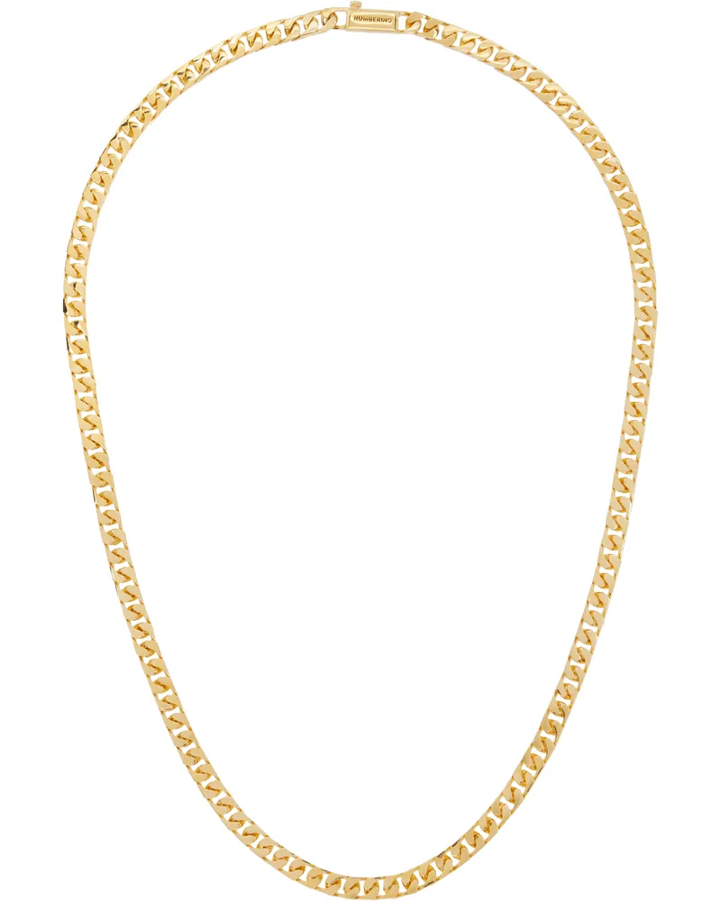 Numbering 5837 Necklace Gold
