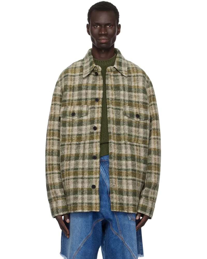 Isabel Marant Khaki Kervon Jacket Khaki