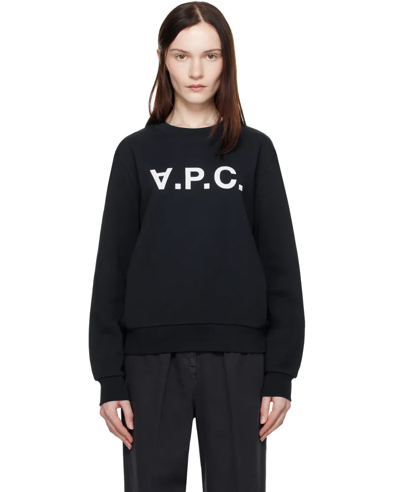 A.P.C. Navy Standard Grand 'VPC' Sweatshirt Tiq