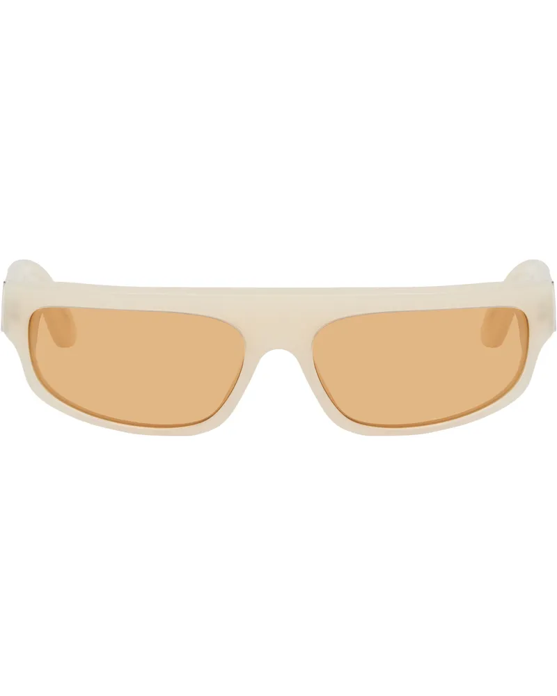 RETROSUPERFUTURE Beige Zam Sunglasses Cremoso